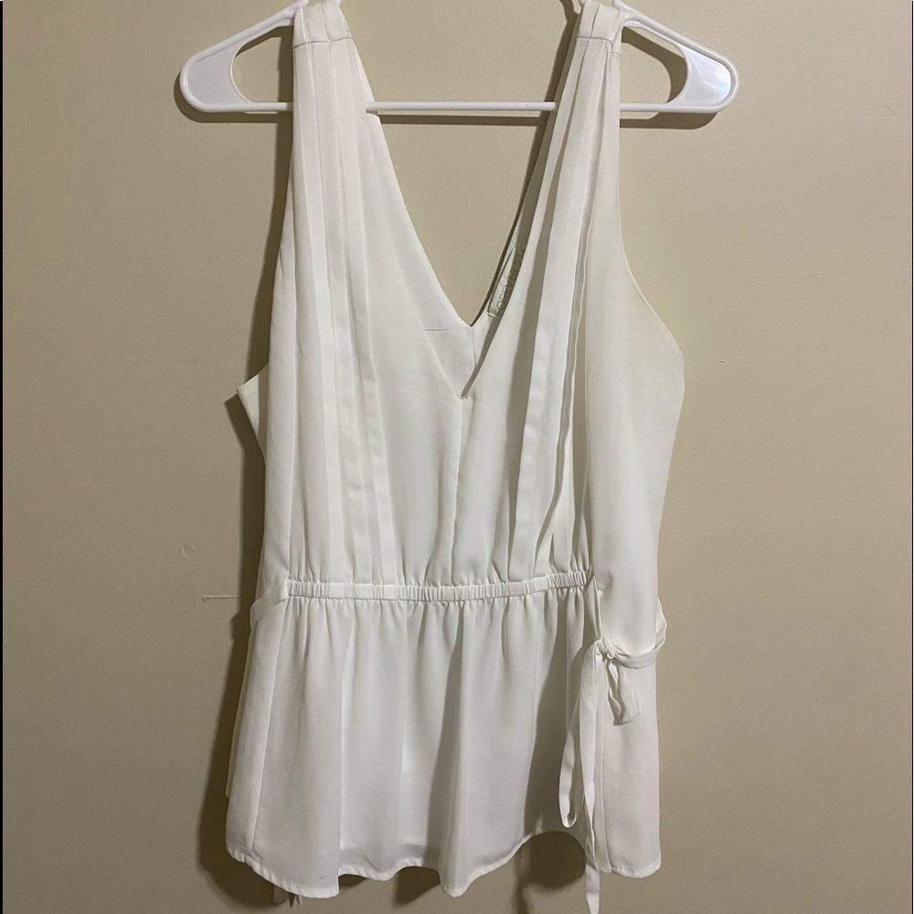Forever 21  plus size white tank top